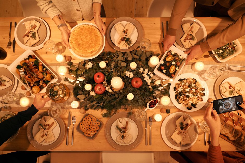Phone-Free Dinner before a meaningful conversation — lifestyle · Relationships