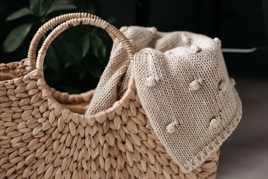 Woven Basket for a weekend makeover — home · Home Decor
