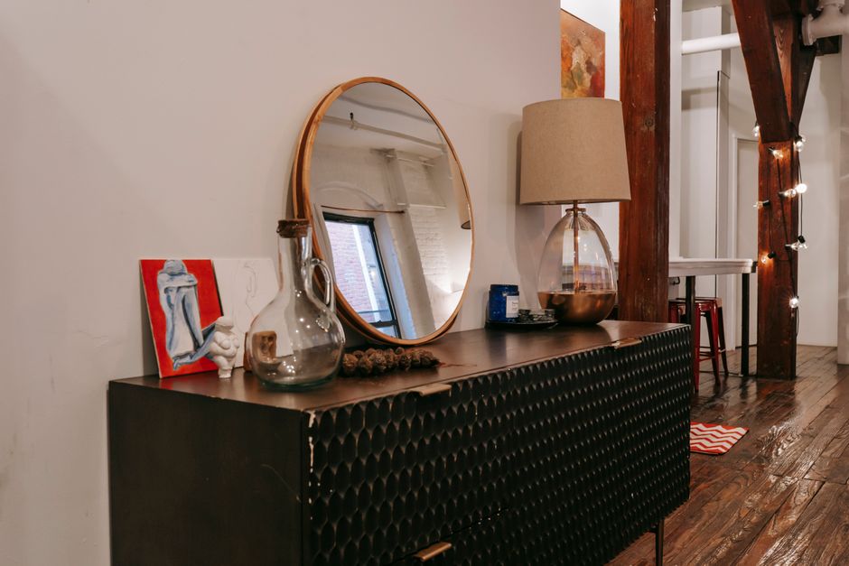 Small Dresser with coordinated hardware — home · Bedrooms