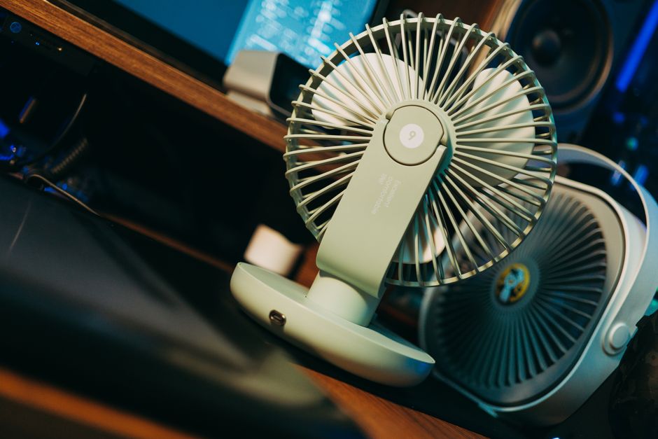 Quiet Fan Setup after a late night after a late night — wellness · Sleep