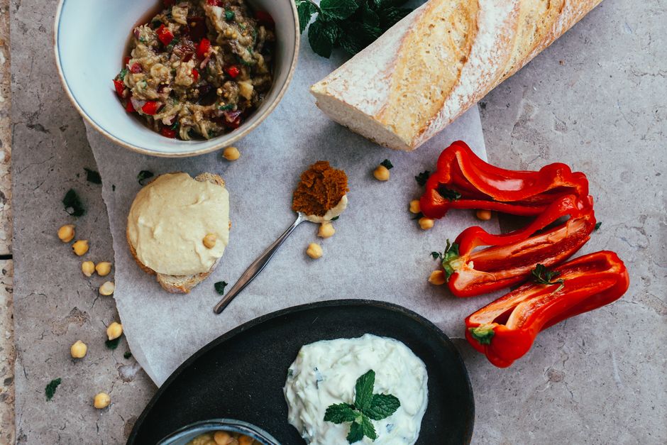 Chickpea Pita for a lighter afternoon — food · Lunch Ideas