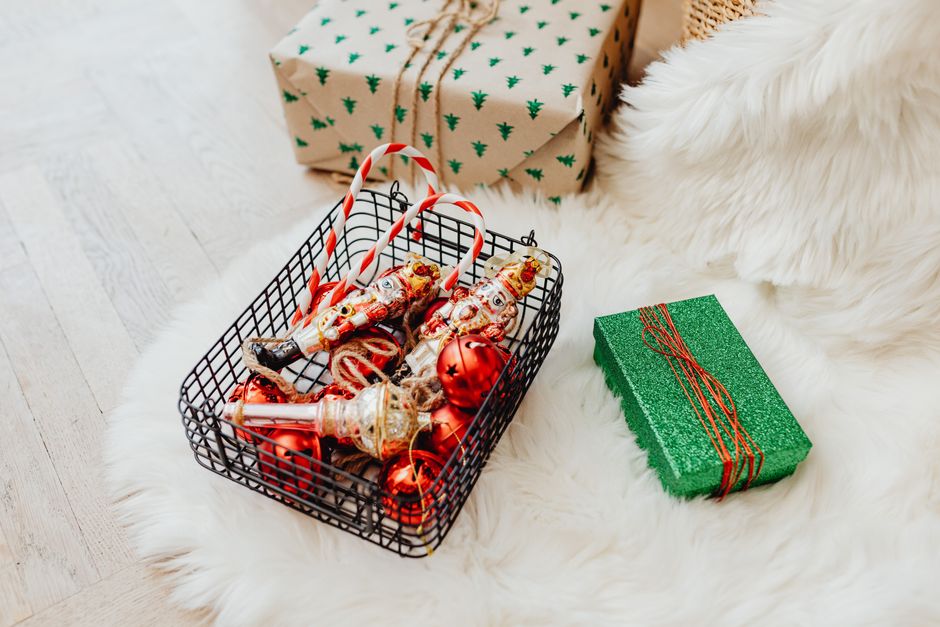 Holiday Movie Basket for a daytime celebration — celebrations · Christmas