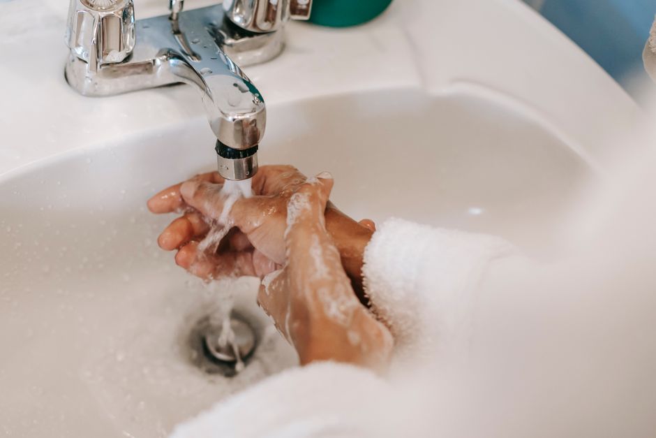 Quiet Hand Wash during a screen break — wellness · Mindfulness