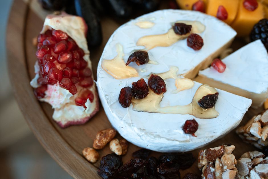 Brunch Grazing Board with a signature beverage — food · Food & Hosting