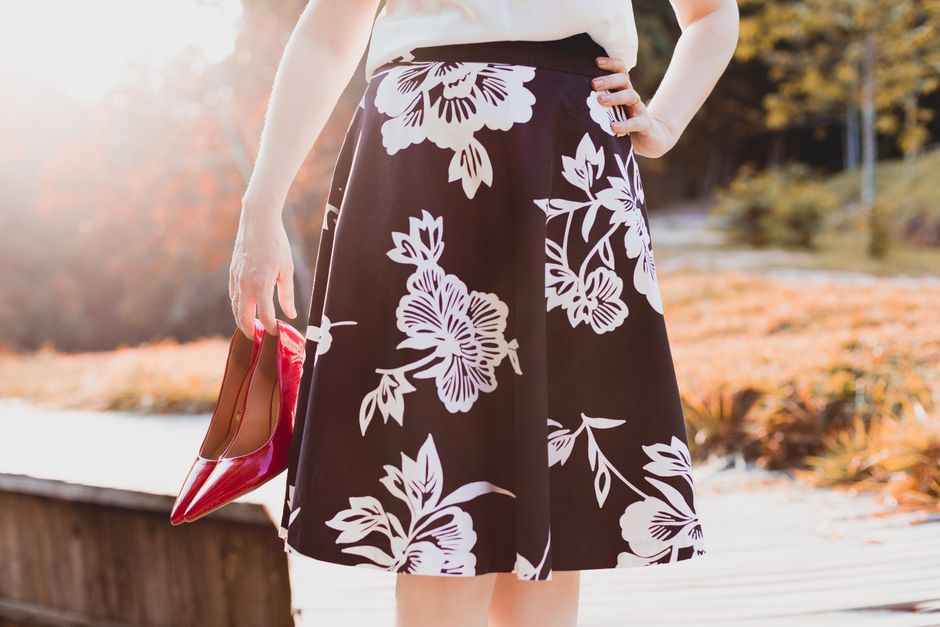 Simple Skirt using leftover materials — diy-creativity · Sewing