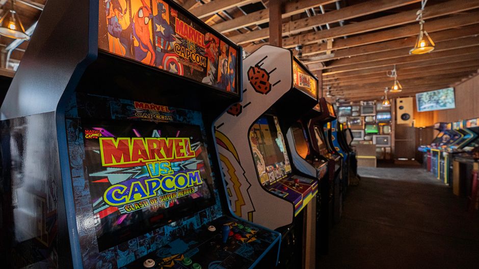 Retro Game Party around a conversation starter — entertainment · Party Ideas
