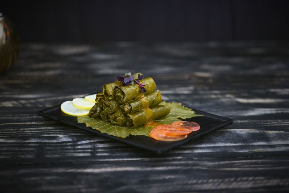 Mediterranean Wrap with a warm grain base — food · Lunch Ideas