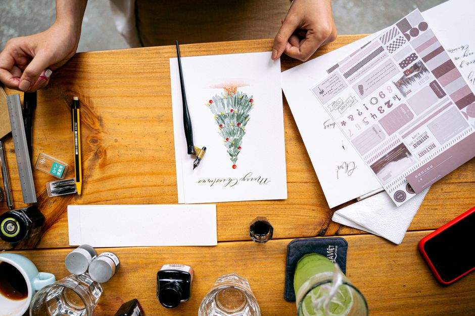 Handmade Card Station with a memory-making detail — celebrations · Valentine's Day