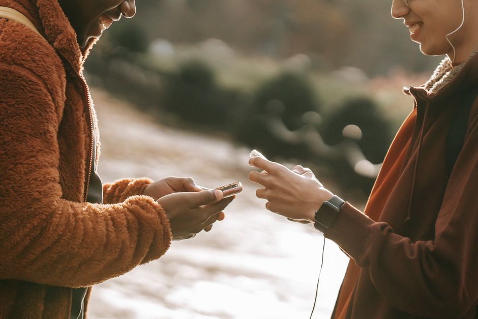 Friend Voice Note with a simple journaling cue — wellness · Feel-Good Activities