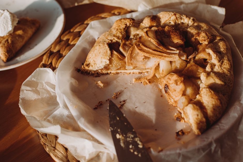 Strawberry Galette for sunday oven session — food · Baking