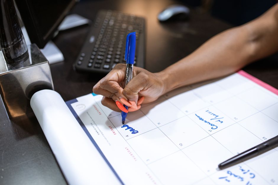 Calendar Buffer with an analog twist — lifestyle · Productivity