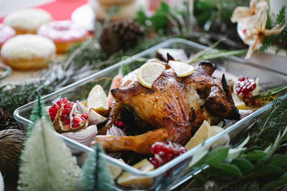 food-presentation new year's with an elegant thrifted detail — celebrations · New Year's