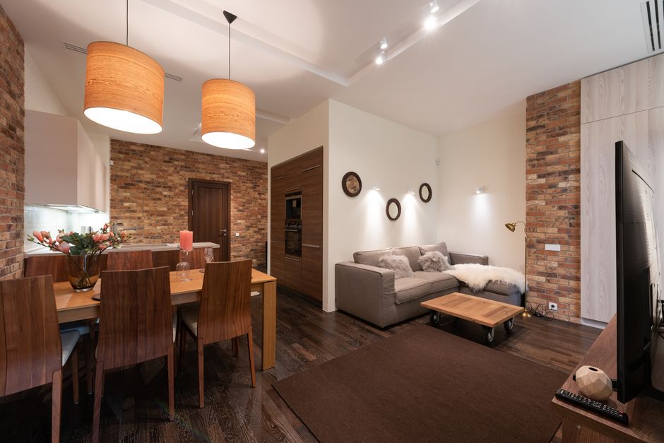 Layered Lighting Plan with coordinated hardware — home · Interior Design