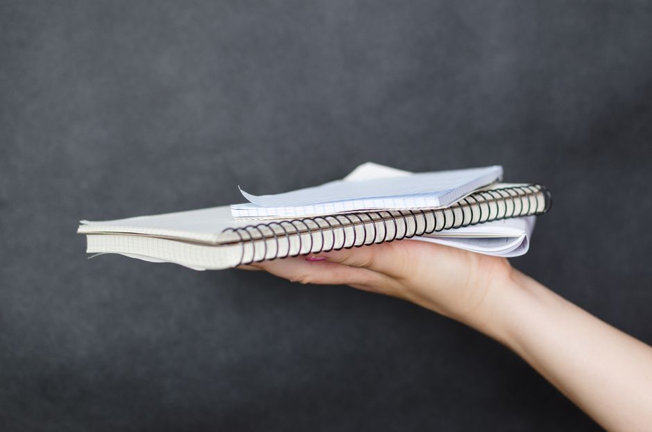 Book Notes for blank journal page — diy-creativity · Journaling
