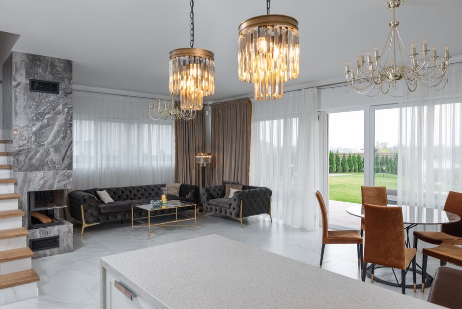 Layered Lighting Plan with a vintage-modern mix — home · Interior Design