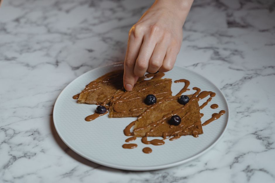 Blueberry Oat Pancakes for a quick grab-and-go morning — food · Breakfast & Brunch