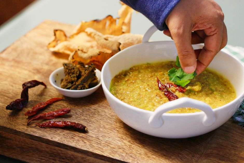 Lentil Soup with avocado crema — food · Lunch Ideas
