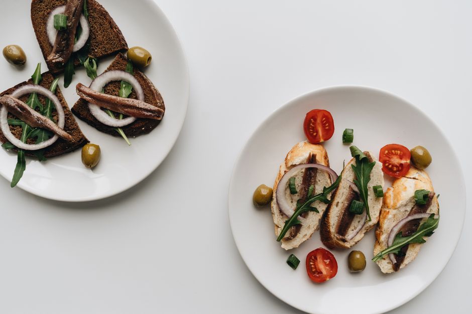 White Bean Bruschetta for pack neatly work — food · Lunch Ideas