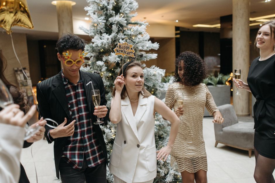 welcome new year's details guests notice immediately around a signature dessert — celebrations · New Year's