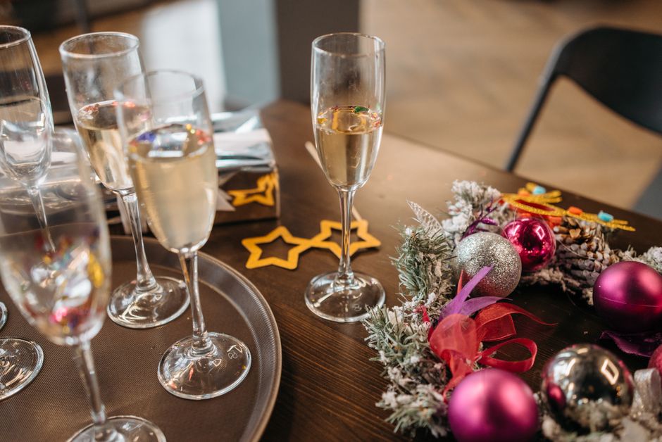 table new year's around a meaningful keepsake — celebrations · New Year's