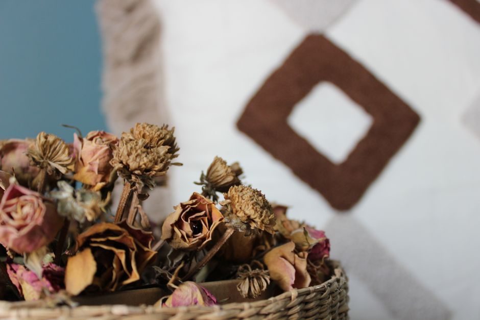 Dried Flower Mobile using leftover materials — diy-creativity · Handmade Decor