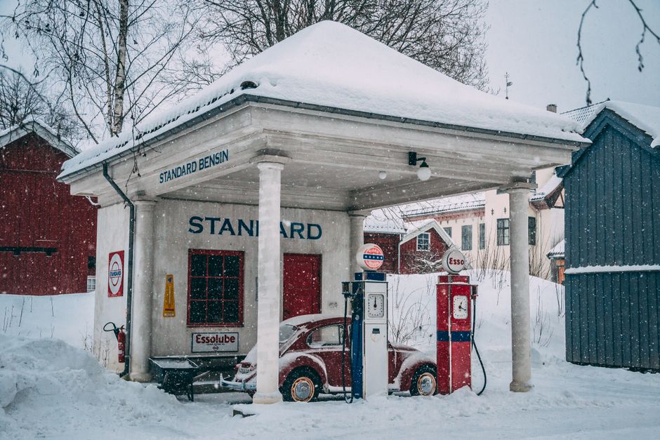 Historic Gas Station with a museum break — travel · Road Trips