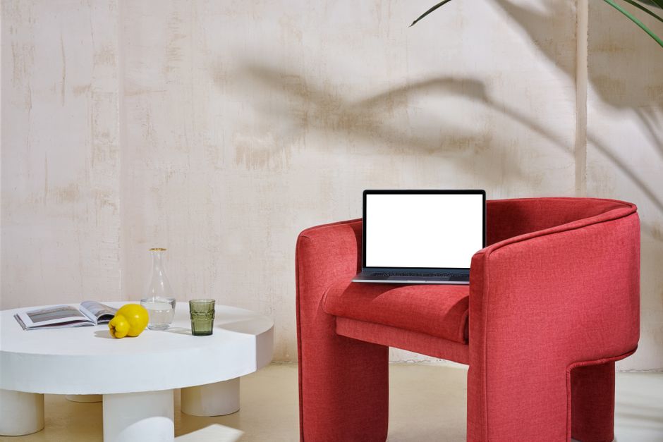 Boucle Chair for a small living area — home · Home Decor