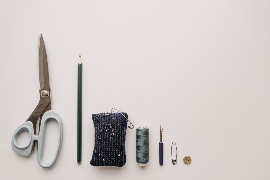 Fabric Key Fob with a tactile texture — diy-creativity · DIY Gifts