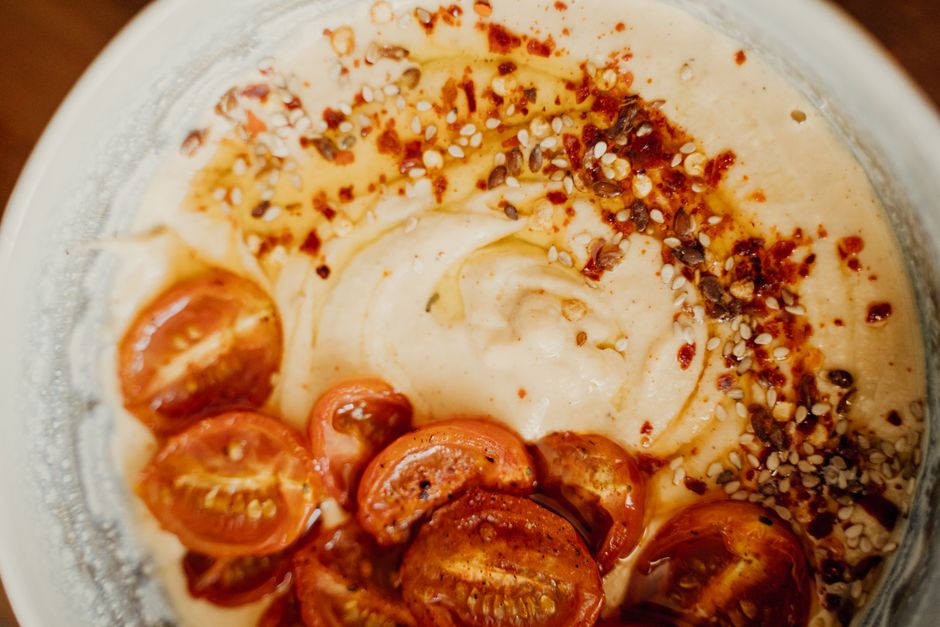 Roasted Tomato Orzo with a skillet sauce — food · Dinner Ideas