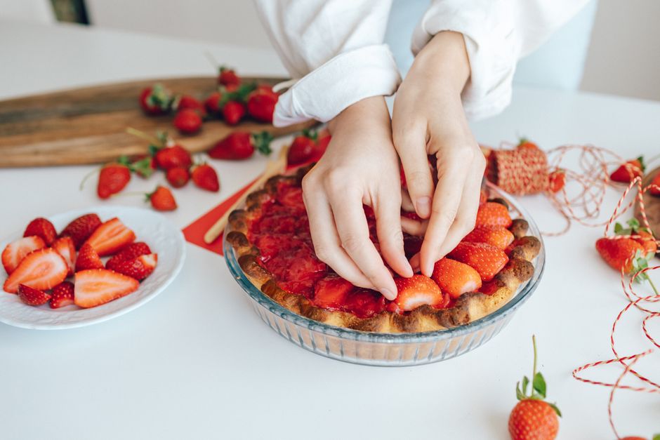 Strawberry Galette for a beginner baker — food · Baking