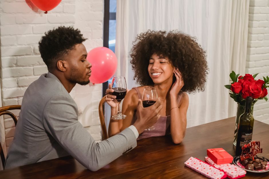 table valentine's day with a candlelit welcome — celebrations · Valentine's Day