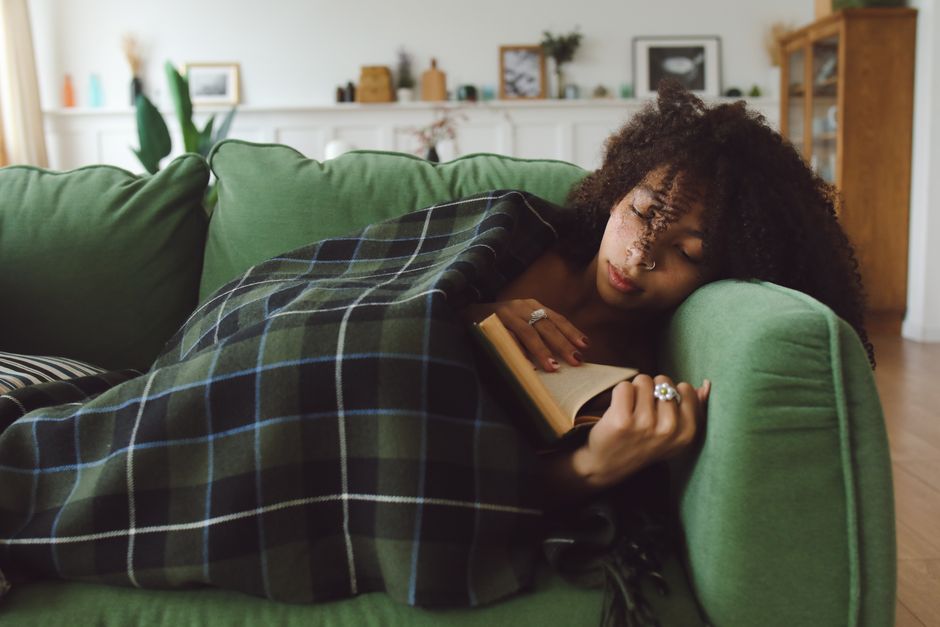 Book-And-Blanket Hour for a gentle reset — wellness · Relaxation