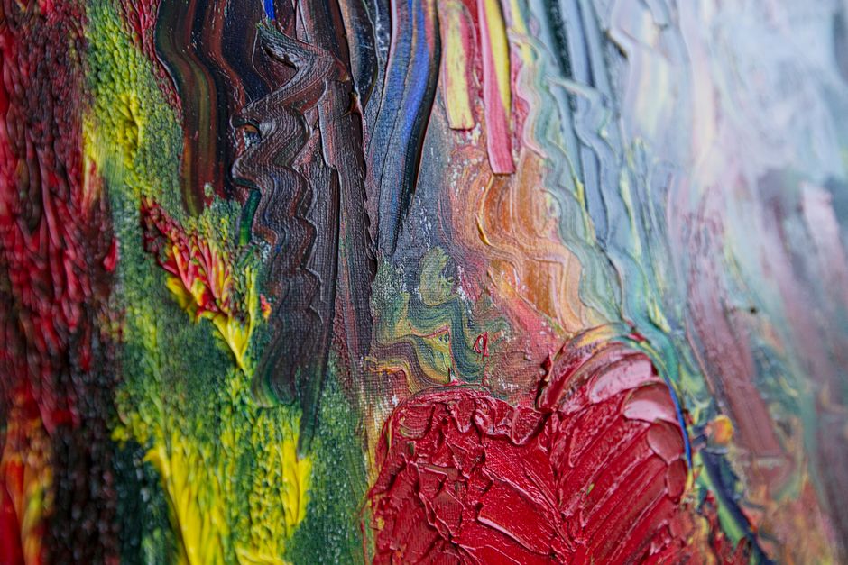Palette-Knife Landscape with a hand-painted finish — diy-creativity · Art & Painting