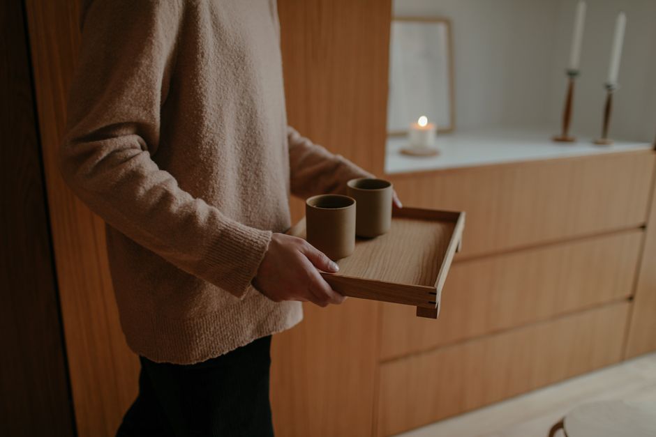 Wooden Tray for a small room — home · DIY