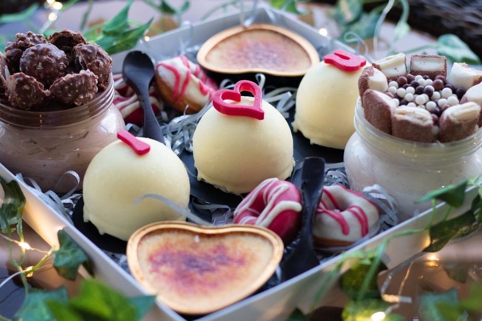 food-presentation valentine's day for a photo-friendly table — celebrations · Valentine's Day