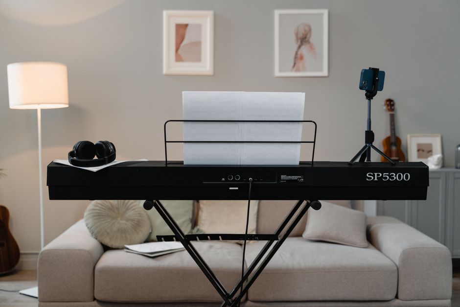 Music Corner with a DIY finishing piece — celebrations · Parties