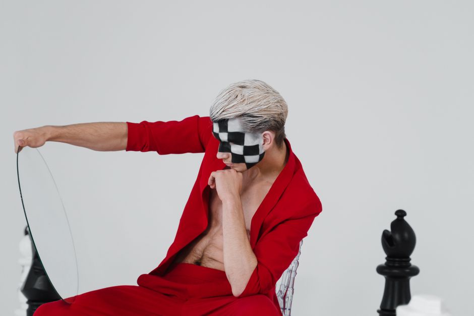 Painted Checkerboard for wash handmade home — diy-creativity · Art & Painting