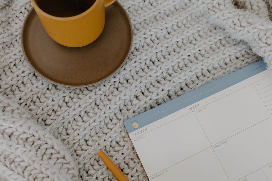 Weekly Reflection with a personalized monogram — diy-creativity · Journaling