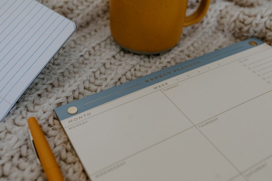 Weekly Reflection using fabric scraps — diy-creativity · Journaling