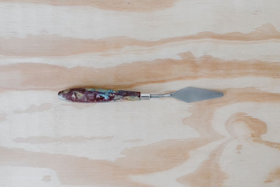 Palette-Knife Landscape with a layered-paper effect — diy-creativity · Art & Painting