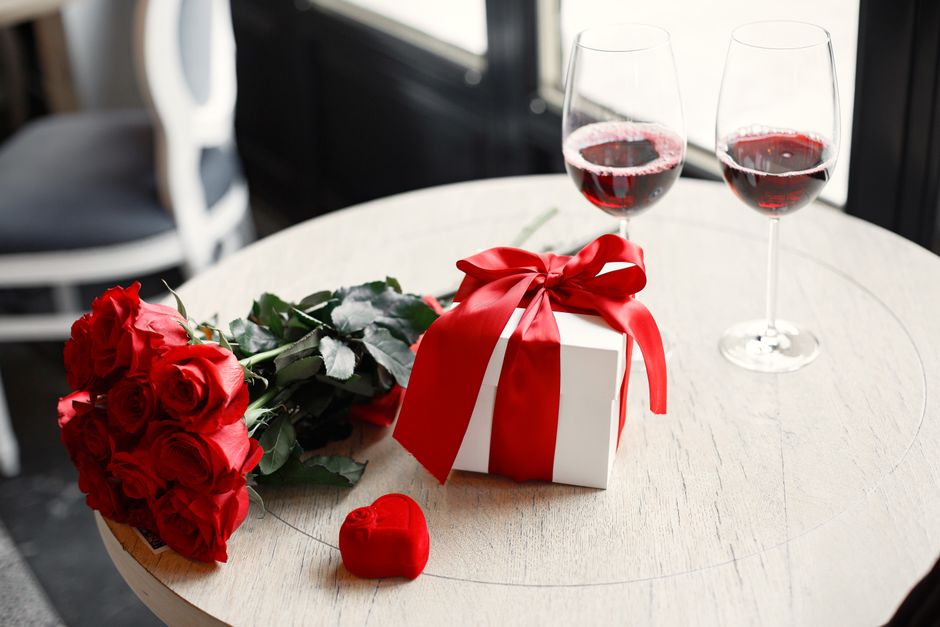 table valentine's day around a meaningful keepsake — celebrations · Valentine's Day