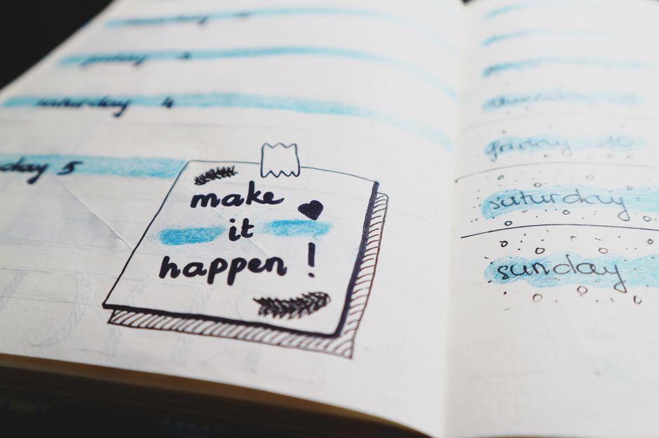 Weekly Reflection using leftover materials — diy-creativity · Journaling