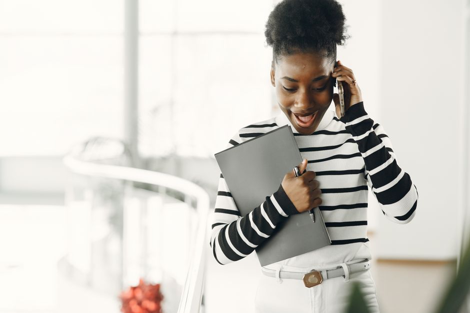 Standing Phone Call after a late night after a late night — wellness · Healthy Habits