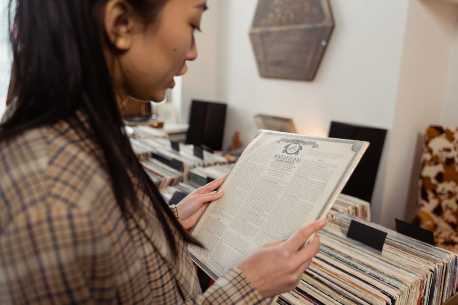 Record-Store Date around a trivia bracket — entertainment · Date Nights
