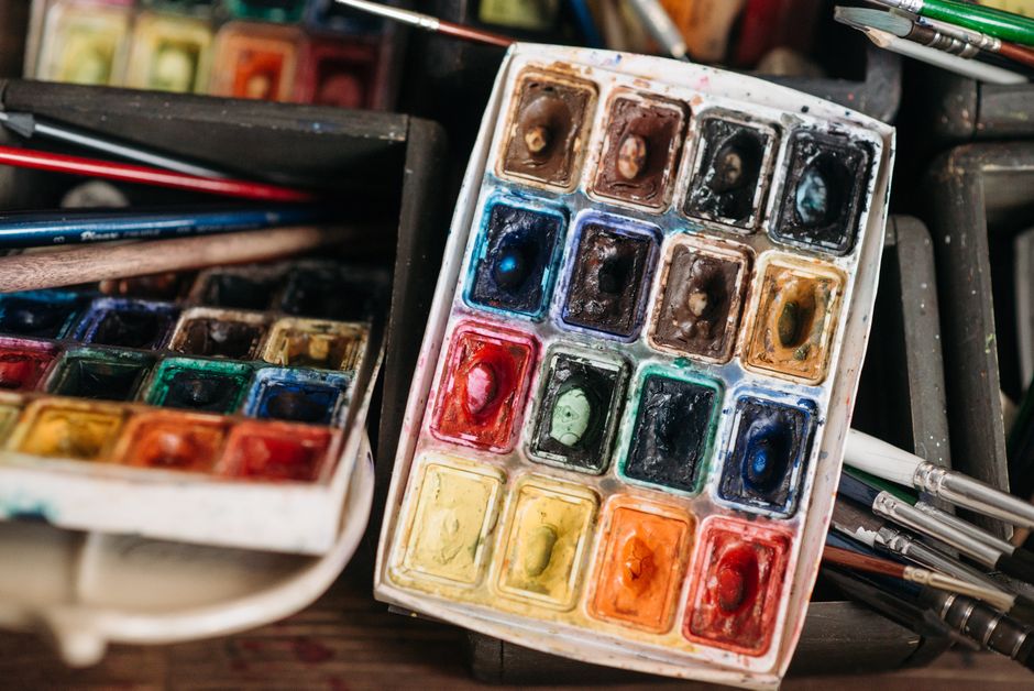 Miniature Gouache Garden for a keepsake project — diy-creativity · Art & Painting