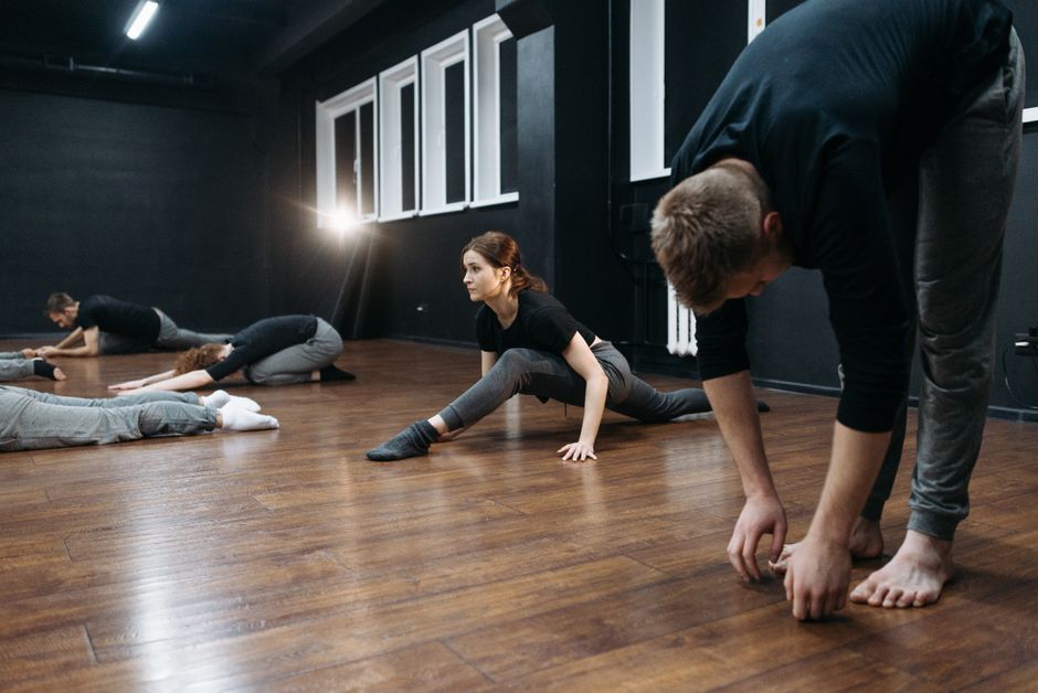Five-Minute Stretch during a five-minute pause — wellness · Morning Routines