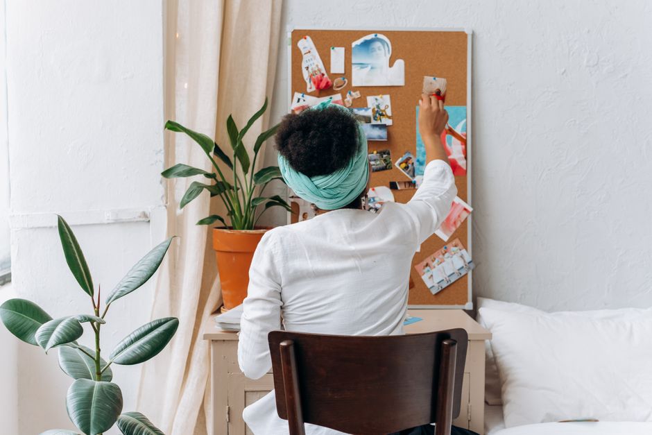 Fabric Memo Board using inexpensive supplies — home · DIY