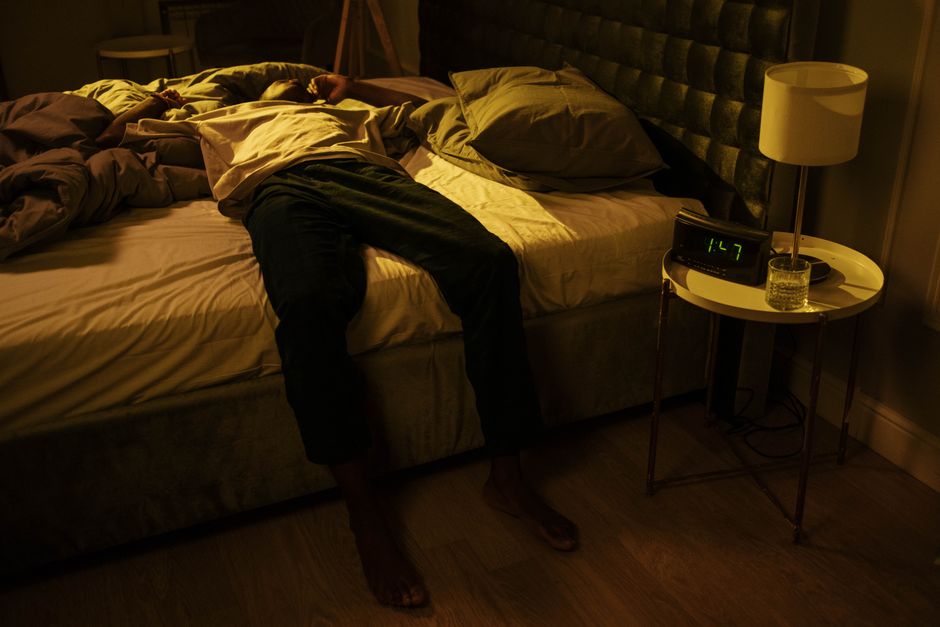 Bedtime Alarm with a body-scan moment — wellness · Healthy Habits