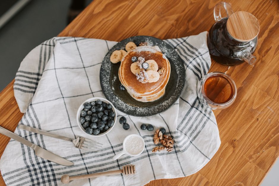 Banana Walnut Muffins with lemon ricotta — food · Breakfast & Brunch