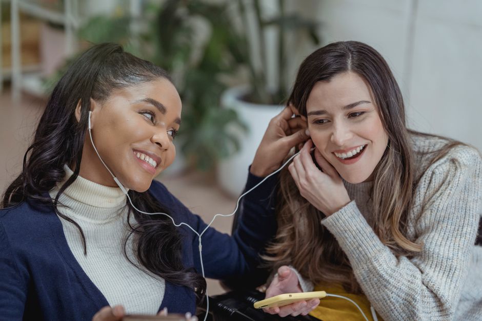 Friend Voice Note after a social event after a social event — wellness · Feel-Good Activities